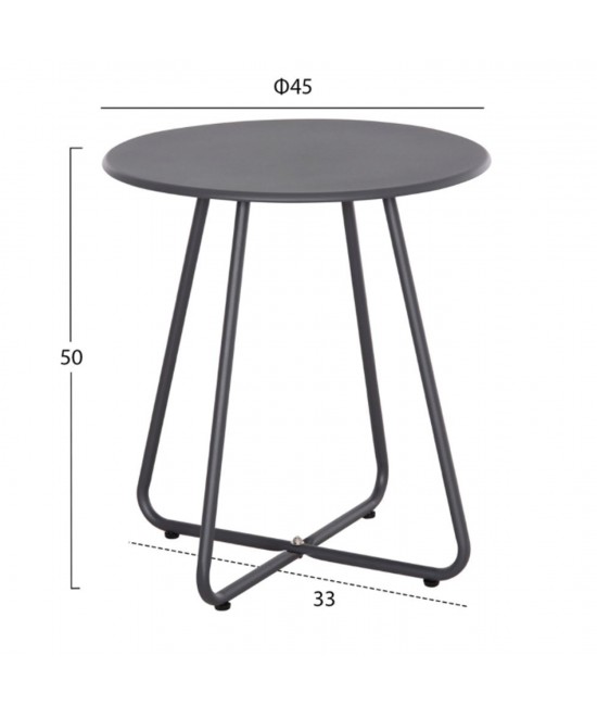 ΣΕΤ LOUNGE 3TMX ΕΞ.ΧΩΡΟΥ PONY HM21193 ΜΕΤΑΛΛΟ ΣΕ ΓΚΡΙ--ΣΥΝΘ.RATTAN ΣΕ ΛΕΥΚΟ-ΜΑΥΡΟ