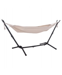 ΑΙΩΡΑ CRAVE HM6304.02 ΑΝΘΡΑΚΙ ΜΕΤΑΛΛΙΚΟΣ ΣΚΕΛΕΤΟΣ--ΜΠΕΖ ΥΦΑΣΜΑ 265x93x105Υεκ