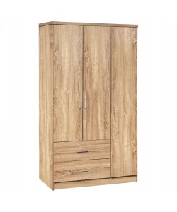 ΝΤΟΥΛΑΠΑ 3ΦΥΛΛΗ CAESAR ME 2 ΣΥΡΤΑΡΙΑ HM340.02 SONAMA 89Χ42,5Χ181εκ.