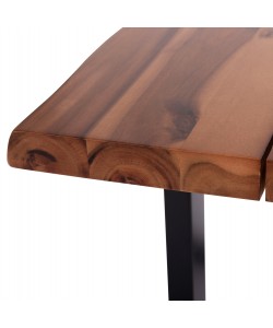 ΤΡΑΠΕΖΙ ΤΡΑΠΕΖΑΡΙΑΣ FRIGGO HM6298.01 ΞΥΛΟ ΑΚΑΚΙΑΣ-3,5εκ πάχος 200x100x77Υεκ.