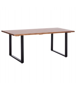 ΤΡΑΠΕΖΙ ΤΡΑΠΕΖΑΡΙΑΣ FRIGGO HM6298.02 ΞΥΛΟ ΑΚΑΚΙΑΣ-2,6εκ πάχος 200x100x76Υεκ.