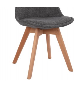 ΣΕΤ ΤΡΑΠΕΖΑΡΙΑΣ 5ΤΜΧ VEGAS HM21177 MDF TOP ΣΕ ΓΚΡΙ--ΥΦΑΣΜΑ ΣΕ ΓΚΡΙ