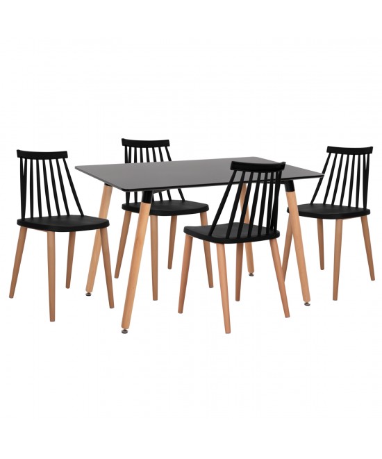 ΣΕΤ ΤΡΑΠΕΖΑΡΙΑΣ 5ΤΜΧ MINIMAL HM21178 MDF TOP ΣΕ ΜΑΥΡΟ-ΣΚΕΛΕΤΟΣ ΣΕ ΦΥΣΙΚΟ ΞΥΛΟΥ ΣΕΤ ΤΡΑΠΕΖΑΡΙΑΣ 5ΤΜΧ MINIMAL HM21178 MDF TOP ΣΕ ΜΑΥΡΟ-ΣΚΕΛΕΤΟΣ ΣΕ ΦΥΣΙΚΟ ΞΥΛΟΥ