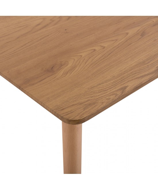 ΣΕΤ ΤΡΑΠΕΖΑΡΙΑΣ 5ΤΜΧ VEGAS HM21180 MDF TOP ΣΕ ΦΥΣΙΚΟ--ΥΦΑΣΜΑ ΜΠΕΖ