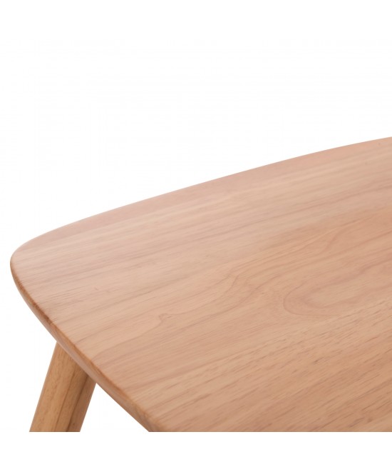 ΣΕΤ ΤΡΑΠΕΖΑΡΙΑΣ 5ΤΜΧ LUCIEN HM21183 MDF TOP & ΞΥΛΟ ΟΞΙΑΣ ΣΕ ΦΥΣΙΚΟ ΧΡΩΜΑ