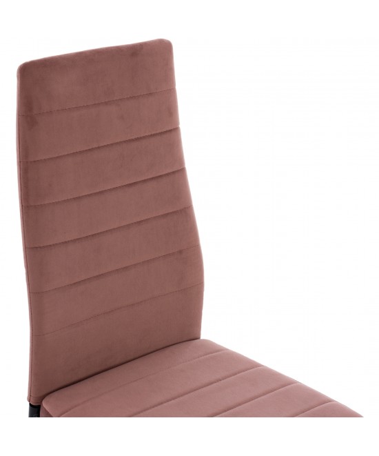 ΣΕΤ ΤΡΑΠΕΖΑΡΙΑΣ 5ΤΜΧ LADY HM21199.02 ΓΥΑΛΙ--ΜΕΤΑΛΛΟ ΣΕ ΜΑΥΡΟ & ΒΕΛΟΥΔΟ ΣΑΠΙΟ ΜΗΛΟ