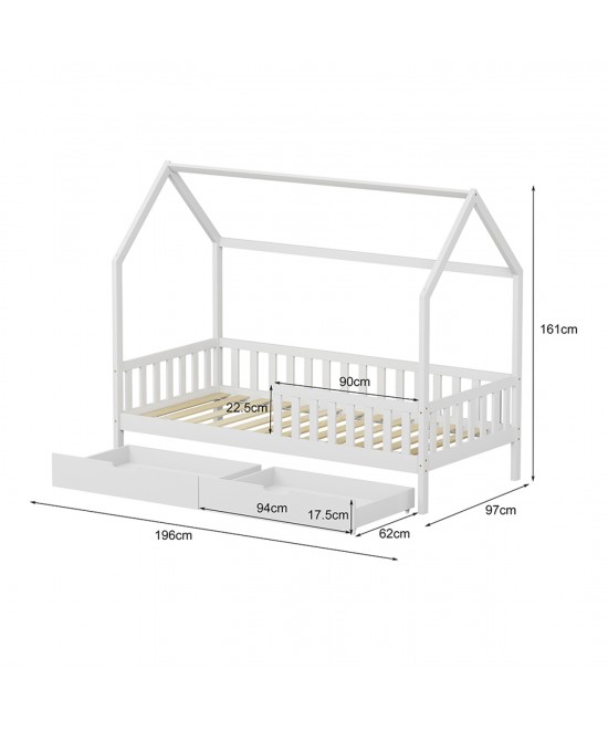 ΚΡΕΒΑΤΙ ΠΑΙΔΙΚΟ ΜΕ ΣΥΡΤΑΡΙΑ PHYLLIS HM724.03 τ.MONTESSORI ΛΕΥΚΟ 196x97x161Υεκ. ΚΡΕΒΑΤΙ ΠΑΙΔΙΚΟ ΜΕ ΣΥΡΤΑΡΙΑ PHYLLIS HM724.03 τ.MONTESSORI ΛΕΥΚΟ 196x97x161Υεκ.