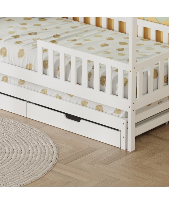 ΠΑΙΔΙΚΟ ΚΡΕΒΑΤΙ 3 ΣΕ 1 PHYLLIS HM723.03 ΞΥΛΟ ΠΕΥΚΟΥ ΛΕΥΚΟ 206x97x166Υεκ. ΠΑΙΔΙΚΟ ΚΡΕΒΑΤΙ 3 ΣΕ 1 PHYLLIS HM723.03 ΞΥΛΟ ΠΕΥΚΟΥ ΛΕΥΚΟ 206x97x166Υεκ.