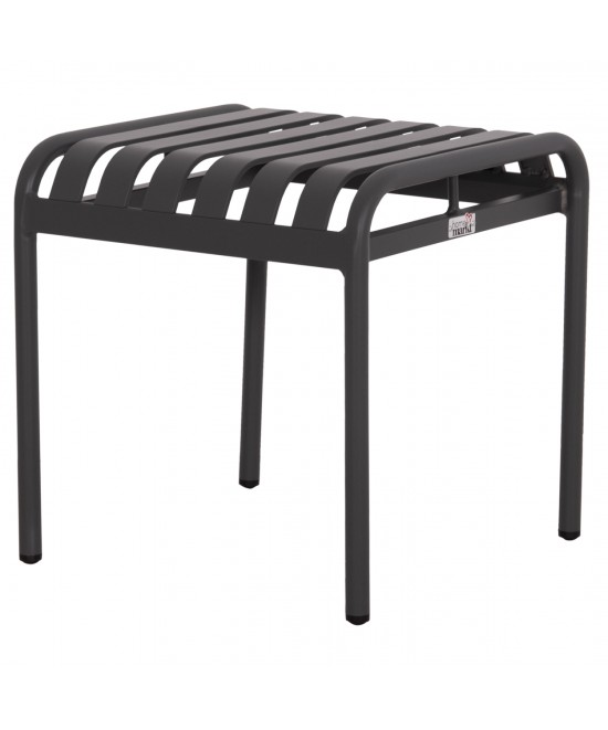 ΣΚΑΜΠΟ ΑΛΟΥΜΙΝΙΟΥ RACHEL HM6340.01 ΓΚΡΙ 45x45x46Υεκ.