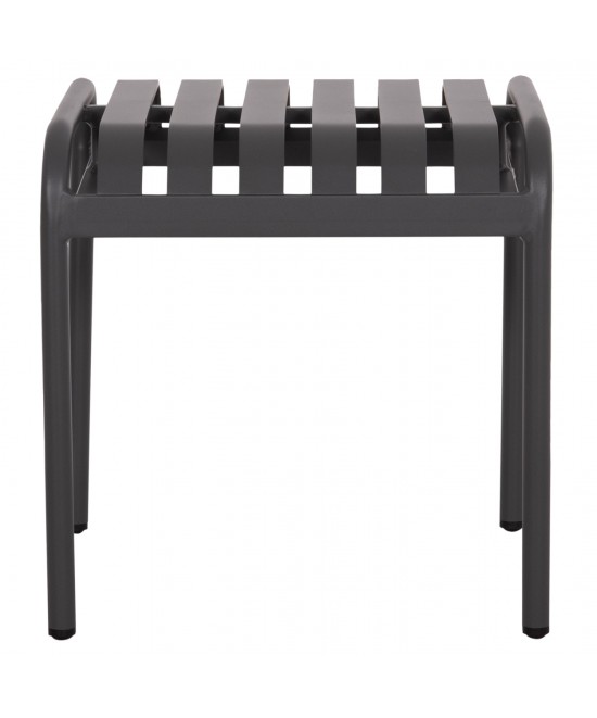ΣΚΑΜΠΟ ΑΛΟΥΜΙΝΙΟΥ RACHEL HM6340.01 ΓΚΡΙ 45x45x46Υεκ.