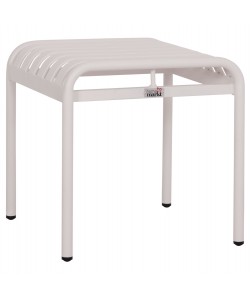 ΣΚΑΜΠΟ ΑΛΟΥΜΙΝΙΟΥ RACHEL HM6340.02 ΛΕΥΚΟ 45x45x46Υεκ.