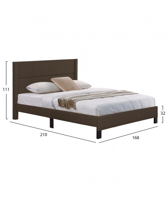 ΚΡΕΒΑΤΙ TRILLOP HM666.13 ΚΑΦΕ ΥΦΑΣΜΑ ΓΙΑ ΣΤΡΩΜΑ 160X200εκ. ΚΡΕΒΑΤΙ TRILLOP HM666.13 ΚΑΦΕ ΥΦΑΣΜΑ ΓΙΑ ΣΤΡΩΜΑ 160X200εκ.