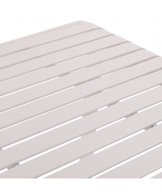 ΤΡΑΠΕΖΙ ΑΛΟΥΜΙΝΙΟΥ RACHEL HM6339.02 ΛΕΥΚΟ 150x80x75Υεκ. ΤΡΑΠΕΖΙ ΑΛΟΥΜΙΝΙΟΥ RACHEL HM6339.02 ΛΕΥΚΟ 150x80x75Υεκ.