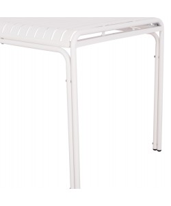 ΤΡΑΠΕΖΙ ΑΛΟΥΜΙΝΙΟΥ RACHEL HM6339.02 ΛΕΥΚΟ 150x80x75Υεκ.