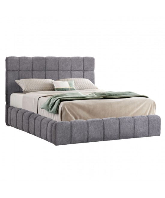 ΚΡΕΒΑΤΙ RAMON ΜΕ ΑΠΟΘ. ΧΩΡΟ HM720.22 ΥΦΑΣΜΑ TEDDY ΓΚΡΙ-ΓΙΑ ΣΤΡΩΜΑ 160x200εκ ΚΡΕΒΑΤΙ RAMON ΜΕ ΑΠΟΘ. ΧΩΡΟ HM720.22 ΥΦΑΣΜΑ TEDDY ΓΚΡΙ-ΓΙΑ ΣΤΡΩΜΑ 160x200εκ