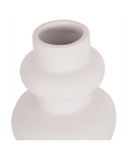 ΕΠΙΤΡΑΠΕΖΙΟ ΔΙΑΚΟΣΜΗΤΙΚΟ ΒΑΖΟ LEMA HM4664.02M ΤΕΡΑΚΟΤΑ ΣΕ ΛΕΥΚΟ--Φ22x29Υεκ.