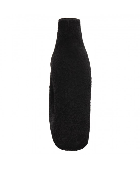 ΕΠΙΤΡΑΠΕΖΙΟ ΔΙΑΚΟΣΜΗΤΙΚΟ ΒΑΖΟ DECANT HM4667.01Μ ΤΕΡΑΚΟΤΑ ΣΕ ΜΑΥΡΟ--17x6.5x20Υεκ.