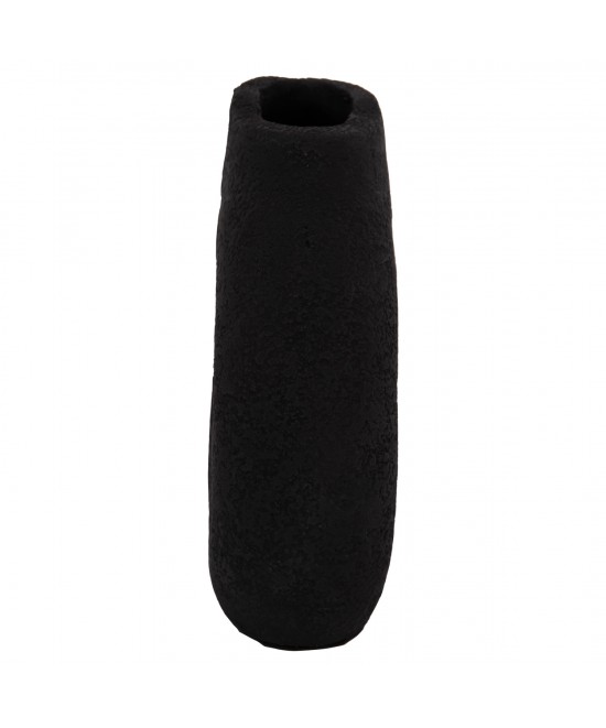 ΕΠΙΤΡΑΠΕΖΙΟ ΔΙΑΚΟΣΜΗΤΙΚΟ ΒΑΖΟ DECANT HM4667.01S ΤΕΡΑΚΟΤΑ ΣΕ ΜΑΥΡΟ--17.5x6.5x17Υεκ.