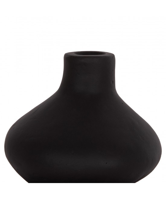 ΕΠΙΤΡΑΠΕΖΙΟ ΔΙΑΚΟΣΜΗΤΙΚΟ ΒΑΖΟ CHELIN HM4670S ΤΕΡΑΚΟΤΑ ΣΕ ΜΑΥΡΟ--Φ20x25Υεκ.