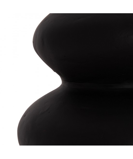 ΕΠΙΤΡΑΠΕΖΙΟ ΔΙΑΚΟΣΜΗΤΙΚΟ ΒΑΖΟ CHELIN HM4670S ΤΕΡΑΚΟΤΑ ΣΕ ΜΑΥΡΟ--Φ20x25Υεκ.