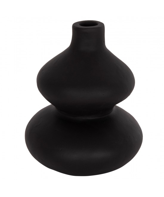 ΕΠΙΤΡΑΠΕΖΙΟ ΔΙΑΚΟΣΜΗΤΙΚΟ ΒΑΖΟ CHELIN HM4670S ΤΕΡΑΚΟΤΑ ΣΕ ΜΑΥΡΟ--Φ20x25Υεκ.