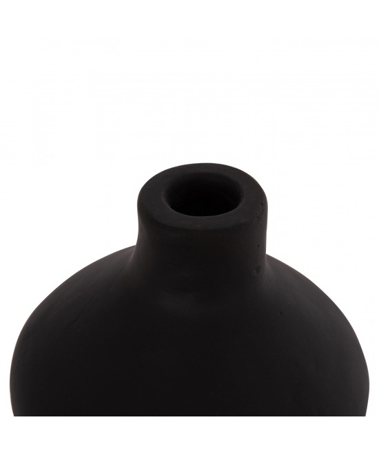 ΕΠΙΤΡΑΠΕΖΙΟ ΔΙΑΚΟΣΜΗΤΙΚΟ ΒΑΖΟ CHELIN HM4670S ΤΕΡΑΚΟΤΑ ΣΕ ΜΑΥΡΟ--Φ20x25Υεκ.