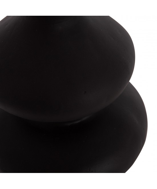 ΕΠΙΤΡΑΠΕΖΙΟ ΔΙΑΚΟΣΜΗΤΙΚΟ ΒΑΖΟ CHELIN HM4670S ΤΕΡΑΚΟΤΑ ΣΕ ΜΑΥΡΟ--Φ20x25Υεκ.