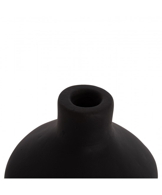 ΕΠΙΤΡΑΠΕΖΙΟ ΔΙΑΚΟΣΜΗΤΙΚΟ ΒΑΖΟ CHELIN HM4670S ΤΕΡΑΚΟΤΑ ΣΕ ΜΑΥΡΟ--Φ20x25Υεκ.