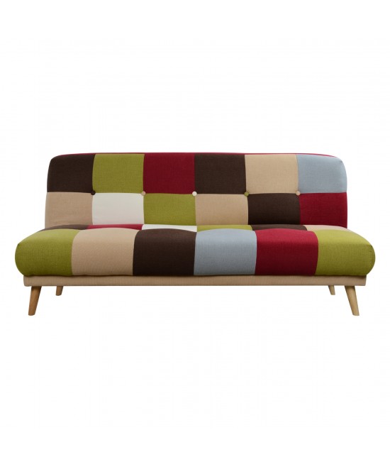 ΚΑΝΑΠΕΣ ΚΡΕΒΑΤΙ 3Θ HM3003 LEONARDO MIXED COLOR 180x80x75Υεκ.