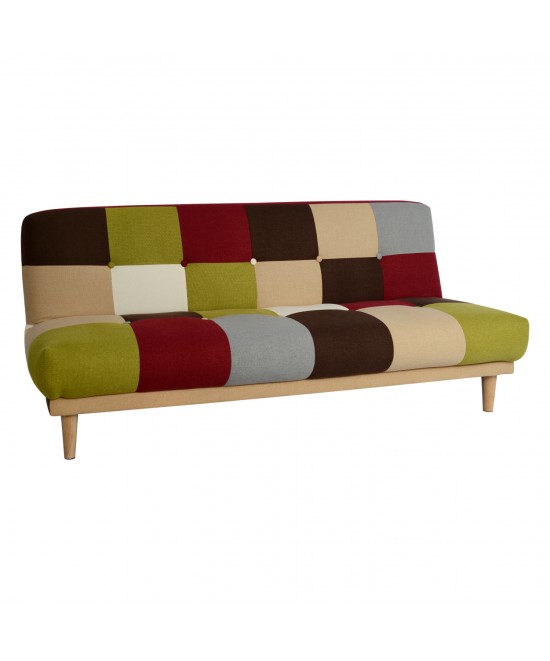 ΚΑΝΑΠΕΣ ΚΡΕΒΑΤΙ 3Θ HM3003 LEONARDO MIXED COLOR 180x80x75Υεκ.