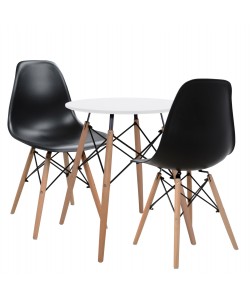 ΣΕΤ 3ΤΜΧ ΤΡΑΠΕΖΙ Φ60 & ΚΑΡΕΚΛΕΣ TWIST HM10307