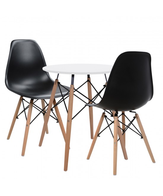 ΣΕΤ 3ΤΜΧ ΤΡΑΠΕΖΙ Φ60 & ΚΑΡΕΚΛΕΣ TWIST HM10307