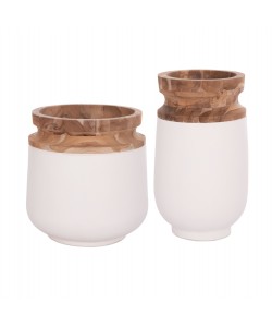 ΔΙΑΚΟΣΜΗΤΙΚΑ ΒΑΖΑ ΔΑΠΕΔΟΥ 2ΤΜΧ LINTER HM21140.02 FIBER CEMENT ΛΕΥΚΟ-ΞΥΛΟ ΤΕΑΚ 47Υ & 60Υεκ