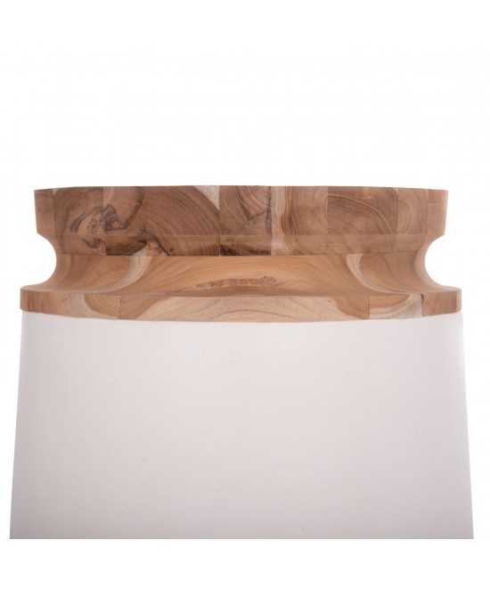 ΔΙΑΚΟΣΜΗΤΙΚΑ ΒΑΖΑ ΔΑΠΕΔΟΥ 2ΤΜΧ LINTER HM21140.02 FIBER CEMENT ΛΕΥΚΟ-ΞΥΛΟ ΤΕΑΚ 47Υ & 60Υεκ