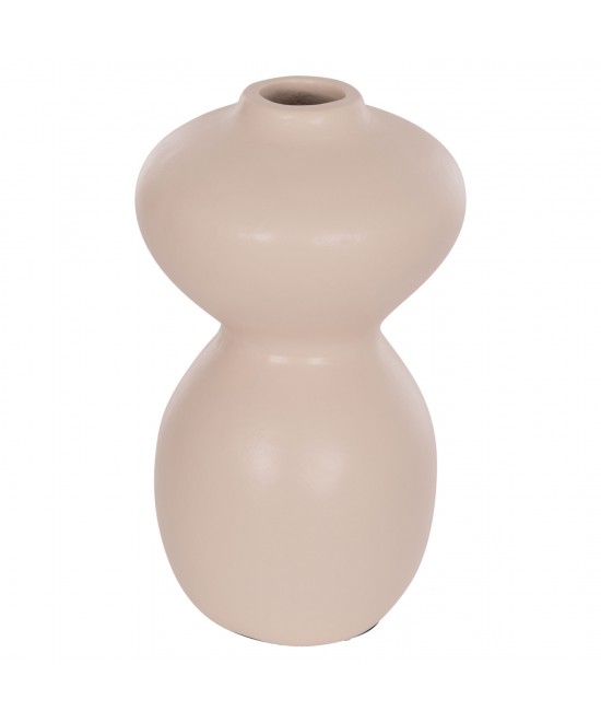 ΕΠΙΤΡΑΠΕΖΙΟ ΔΙΑΚΟΣΜΗΤΙΚΟ ΒΑΖΟ NELLY HM4669.02 ΤΕΡΑΚΟΤΑ ΣΕ ΚΡΕΜ--Φ22x35Υεκ.
