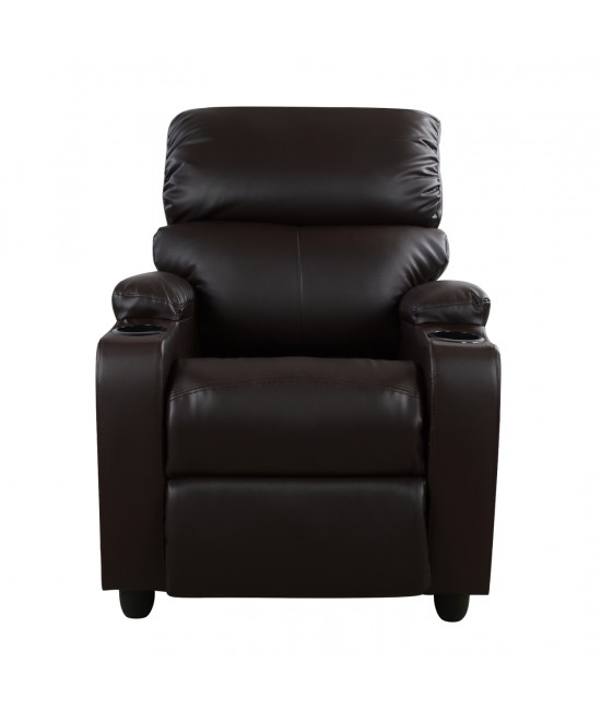 ΠΟΛΥΘΡΟΝΑ RELAX HM0122 PU ΚΑΦΕ 80x95x103Υ εκ.