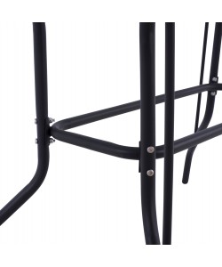 ΣΕΤ ΤΡΑΠΕΖΑΡΙΑΣ 5ΤΜΧ SWIFTER HM21222 ΚΑΡΕΚΛΕΣ ΜΕΤΑΛΙΚΕΣ & ΤΡΑΠΕΖΙ 110x60 ΓΚΡΙ