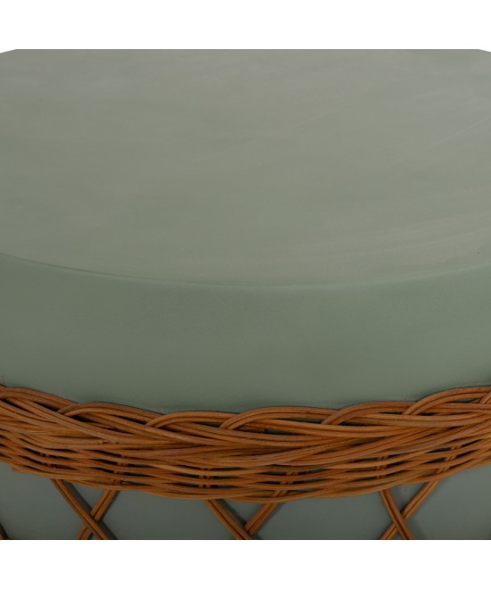 ΤΡΑΠΕΖΙ ΣΑΛΟΝΙΟΥ VILHENA HM18165 FIBER CEMENT ΠΡΑΣΙΝΟ-RATTAN ΦΥΣΙΚΟ Φ56x47Υεκ. ΤΡΑΠΕΖΙ ΣΑΛΟΝΙΟΥ VILHENA HM18165 FIBER CEMENT ΠΡΑΣΙΝΟ-RATTAN ΦΥΣΙΚΟ Φ56x47Υεκ.