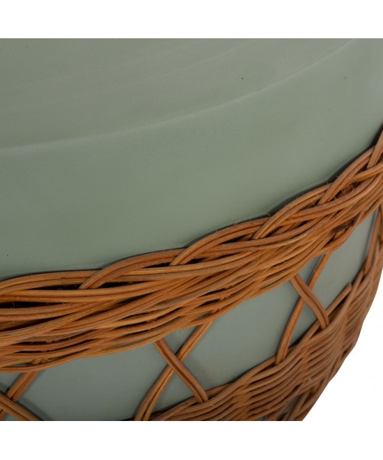 ΤΡΑΠΕΖΙ ΣΑΛΟΝΙΟΥ VILHENA HM18165 FIBER CEMENT ΠΡΑΣΙΝΟ-RATTAN ΦΥΣΙΚΟ Φ56x47Υεκ. ΤΡΑΠΕΖΙ ΣΑΛΟΝΙΟΥ VILHENA HM18165 FIBER CEMENT ΠΡΑΣΙΝΟ-RATTAN ΦΥΣΙΚΟ Φ56x47Υεκ.