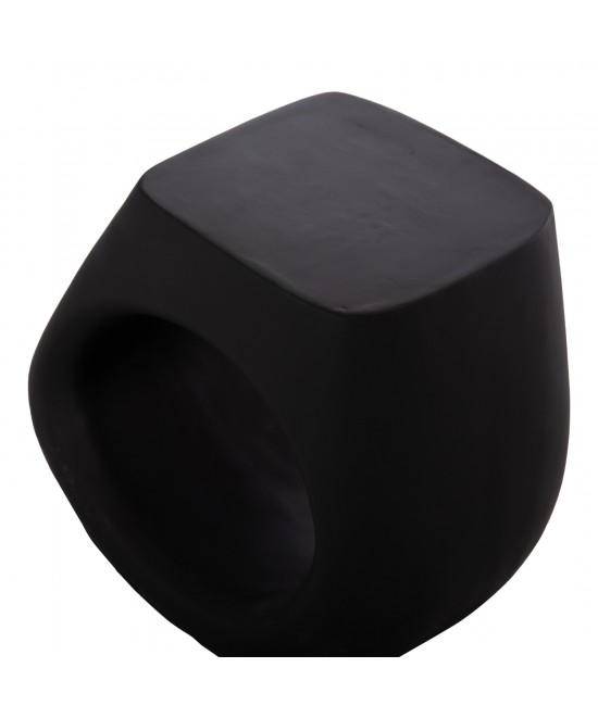 ΣΚΑΜΠΟ ΣΑΛΟΝΙΟΥ LANS HM4691.01 FIBER CEMENT ΣΕ ΜΑΥΡΟ--58x28x45.5Υεκ.