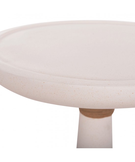 ΒΟΗΘΗΤΙΚΟ ΤΡΑΠΕΖΙ ΓΙΑ ΛΑΜΠΑΤΕΡ TORG HM18170.02 FIBER CEMENT ΛΕΥΚΟ Φ41x62Υεκ.