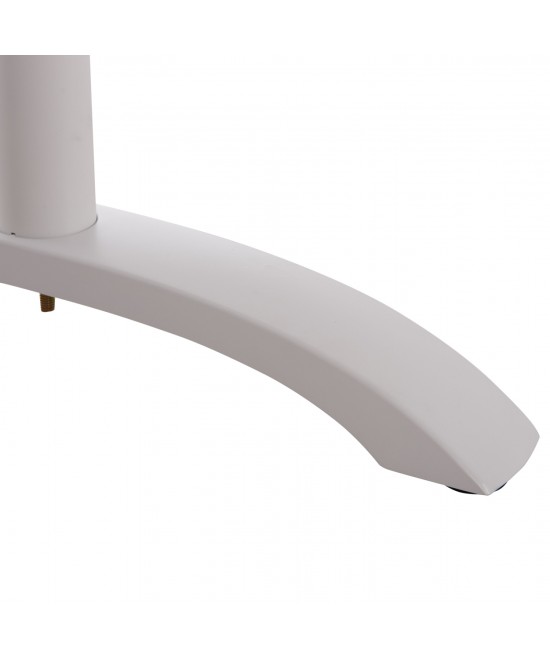 ΒΑΣΗ ΤΡΑΠΕΖΙΟΥ ΜΕΤΑΛΛΙΚΗ ΔΙΠΛΗ HM461.12 ΛΕΥΚΗ ΜΕ ΡΕΓΟΥΛΑΤΟΡΟΥΣ 100x60x73Υεκ.