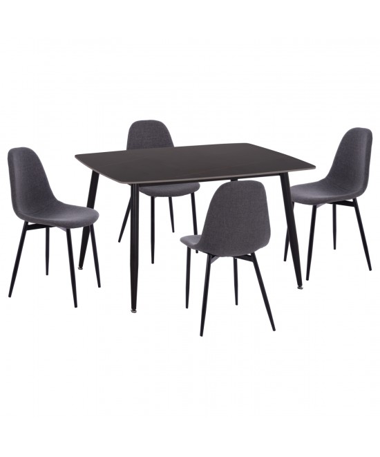 ΣΕΤ ΤΡΑΠΕΖΑΡΙΑΣ 5ΤΜΧ RAVEN HM21068.02 ΚΕΡΑΜΙΚΟ TOP ΜΑΥΡΟ ΜΑΡΜΑΡΟ--ΓΚΡΙ ΥΦΑΣΜΑ ΣΕΤ ΤΡΑΠΕΖΑΡΙΑΣ 5ΤΜΧ RAVEN HM21068.02 ΚΕΡΑΜΙΚΟ TOP ΜΑΥΡΟ ΜΑΡΜΑΡΟ--ΓΚΡΙ ΥΦΑΣΜΑ