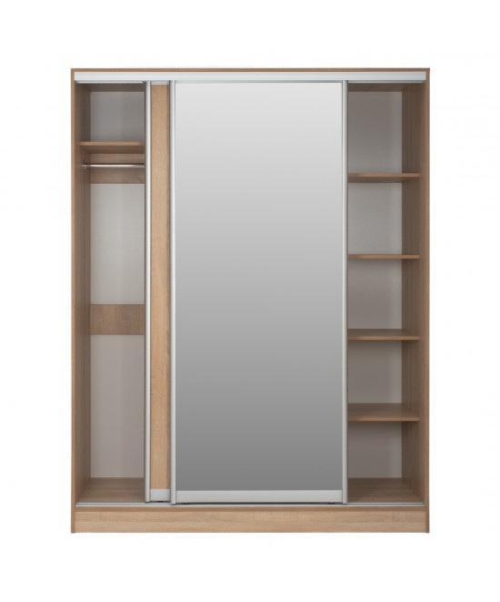 ΣΕΤ ΚΡΕΒΑΤΟΚΑΜΑΡΑΣ 6ΤΜΧ ADLER HM11759 ΜΕΛΑΜΙΝΗ SONAMA OAK-ΓΙΑ ΣΤΡΩΜΑ 160x200εκ