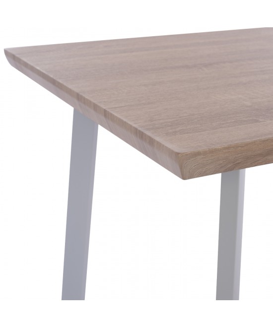 ΣΕΤ ΤΡΑΠΕΖΑΡΙΑΣ 5ΤΜΧ OFIRA HM10634 MDF TOP ΣΕ SONAMA--ΛΕΥΚΕΣ ΚΑΡΕΚΛΕΣ