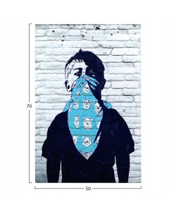 ΠΙΝΑΚΑΣ TOIXOY ΣΕΙΡΑ GOBI HM4829 ΕΚΤΥΠΩΜΕΝΟΣ ΚΑΜΒΑΣ 50x3(πάχος)x70Yεκ.