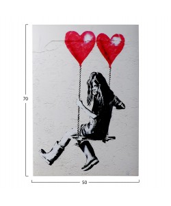 ΠΙΝΑΚΑΣ TOIXOY ΣΕΙΡΑ GOBI HM4813 ΕΚΤΥΠΩΜΕΝΟΣ ΚΑΜΒΑΣ 50x3(πάχος)x70Yεκ.