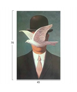 ΠΙΝΑΚΑΣ TOIXOY ΣΕΙΡΑ GOBI HM4852 ΕΚΤΥΠΩΜΕΝΟΣ ΚΑΜΒΑΣ 45x3(πάχος)x70Yεκ.