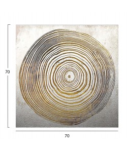ΠΙΝΑΚΑΣ TOIXOY ΤΕΤΡΑΓΩΝΟΣ ΣΕΙΡΑ GOBI HM4840 ΕΚΤΥΠΩΜΕΝΟΣ ΚΑΜΒΑΣ 70x2,8(πάχος)x70Υεκ.