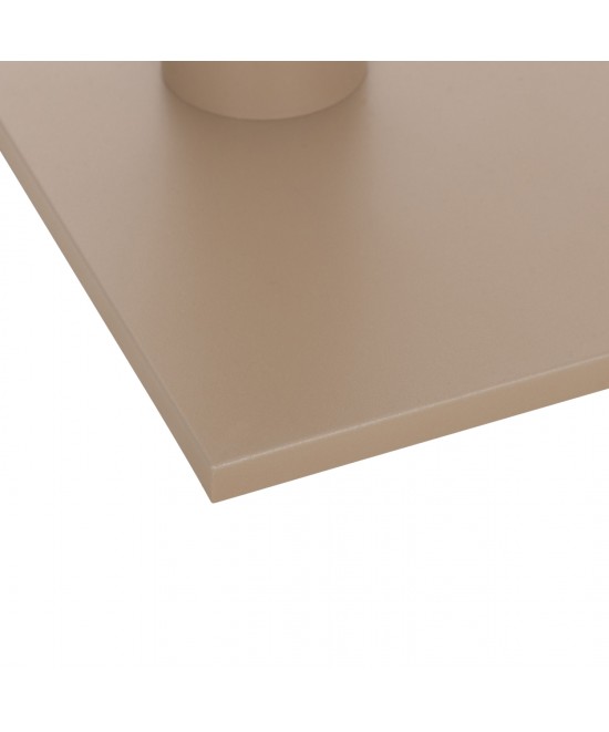 ΒΑΣΗ ΤΡΑΠΕΖΙΟΥ ΜΕΤΑΛΛΙΚΗ ΔΙΠΛΗ HM435.25 ΚΑΠΟΥΤΣΙΝΟ ΜΑΤ ΜΕ ΡΕΓΟΥΛΑΤΟΡΟΥΣ 80Χ40Χ72Υεκ.